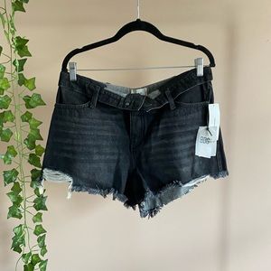 Urban Outfitters BDG Foldover V-Front Denim Short
